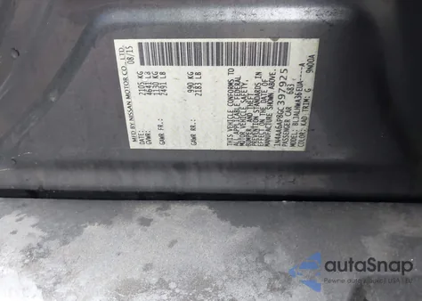 2016 Nissan Maxima 3.5 Platinum from USA, damaged, VIN 1N4AA6AP8GC397925